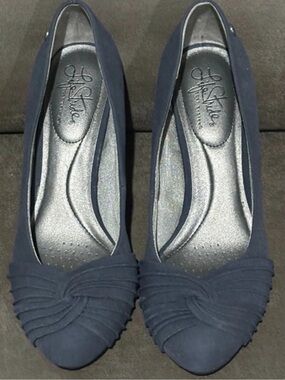 LifeStride Pascal Navy Blue Soft System Pumps Heels 8.5